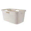 Curver PURE Wäschewanne, 47 Liter cremeweiß
