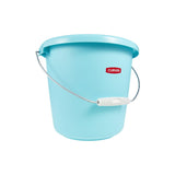 Curver Putzeimer rund mit Metallbügel 10 Liter, molokai blue