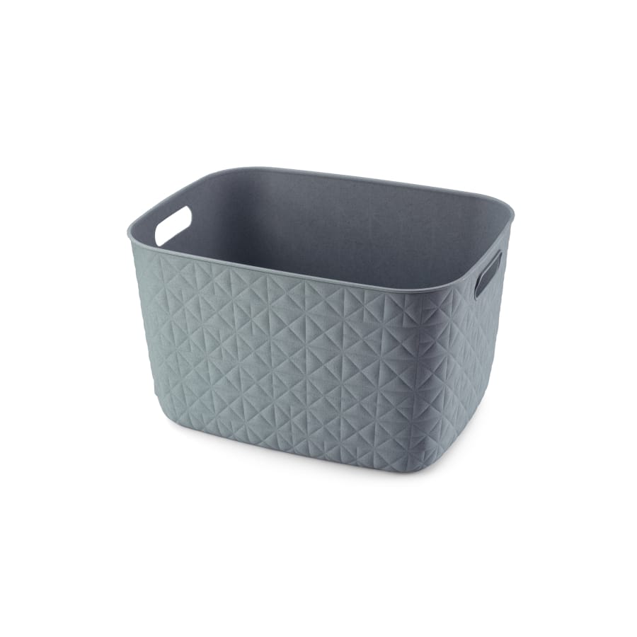 Curver SOFTEX Aufbewahrungskorb L, 19 Liter, Blau