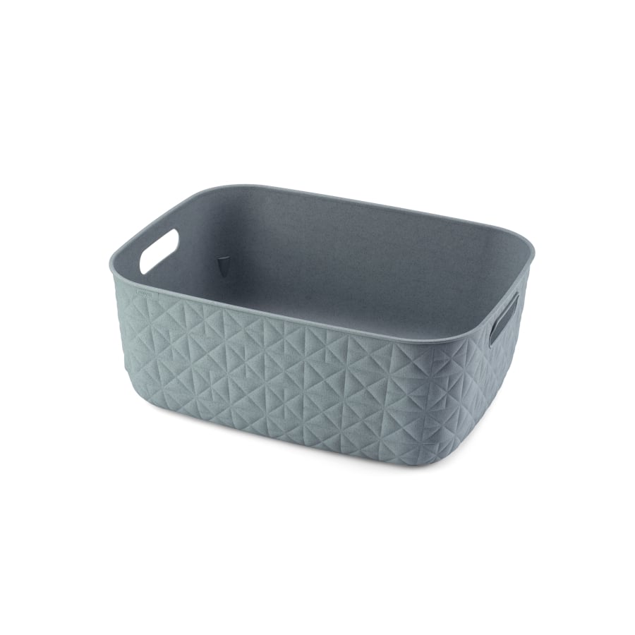 Curver SOFTEX Aufbewahrungskorb M, 12,5 Liter, Blau