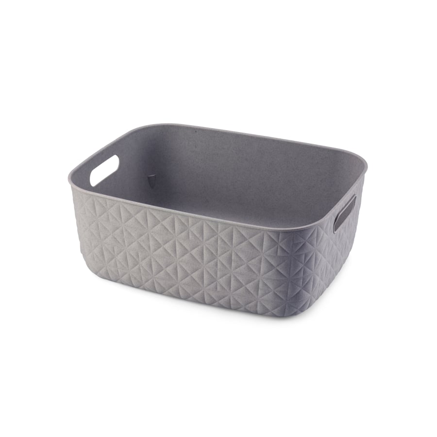Curver SOFTEX Aufbewahrungskorb M, 12,5 Liter, Taupe