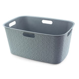 Curver SOFTEX Wäschekorb, 45 Liter Blau