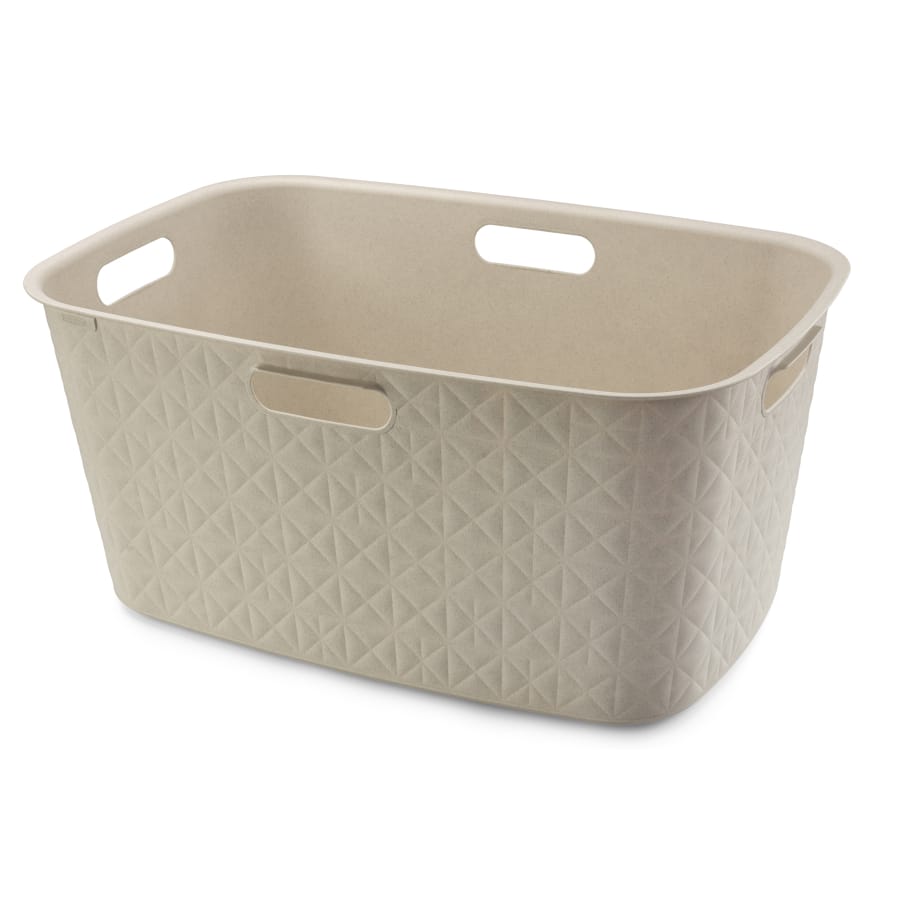 Curver SOFTEX Wäschekorb, 45 Liter Creme
