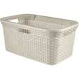 Curver STYLE Wäschekorb, 45 Liter creme