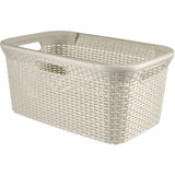 Curver STYLE Wäschekorb, 45 Liter creme