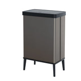Curver VERTO Bin Flat-Pack Abfalleimer, 54 Liter HIGH, Perlgrau