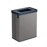 Curver VERTO Bin Flat-Pack Abfalleimer, 54 Liter RECYCLE, Perlgrau