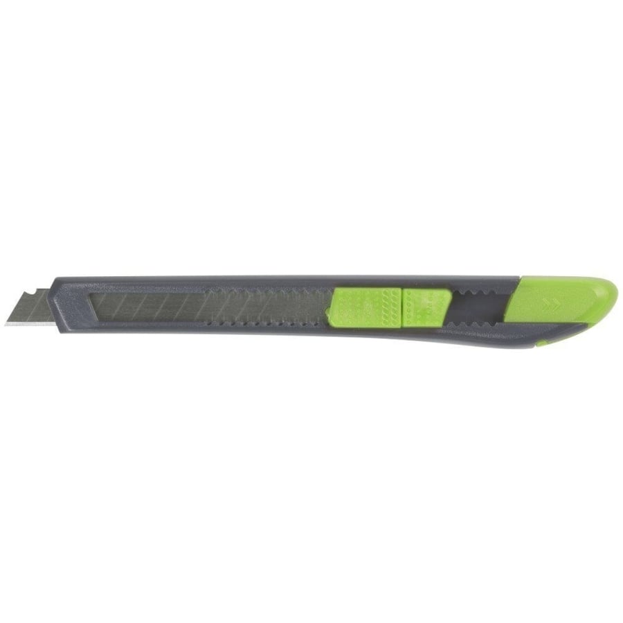 Cutter 9 mm Kunststoff grau/grün