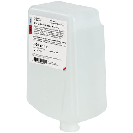 CWS Best Cream Seifencreme 500 ml Flasche (neutral)