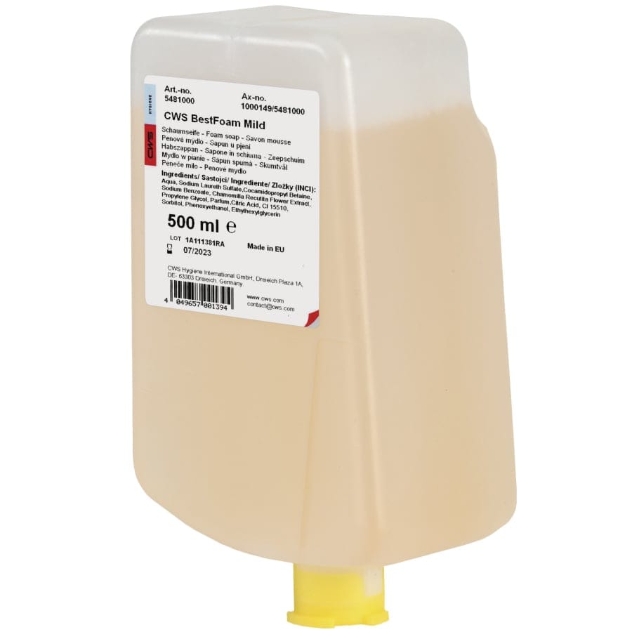 CWS Best Foam Schaumseifenkonzentrat 500 ml Flasche (mild)