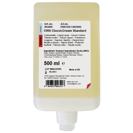CWS Classic Cream Seifencreme 500 ml standard