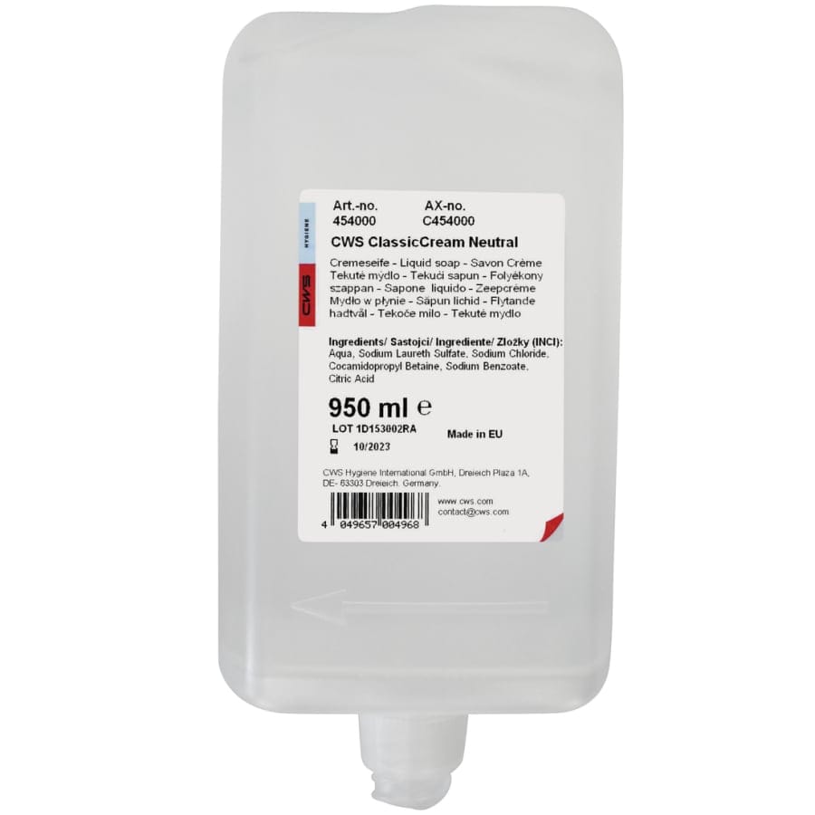 CWS Classic Cream Seifencreme 950 ml neutral