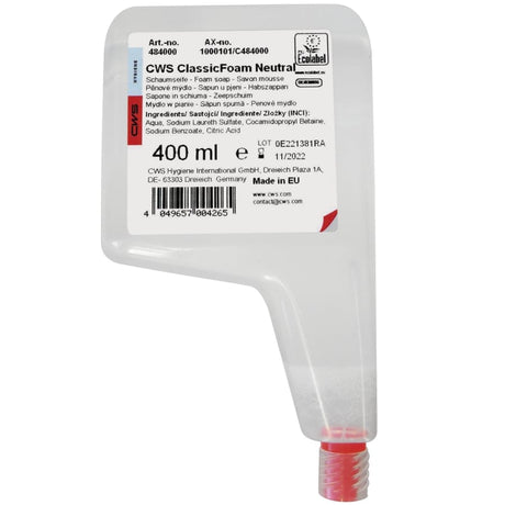 CWS Classic Foam Schaumseifenkonzentrat Karton 12 x 400 ml (neutral)