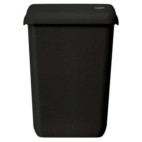 CWS Clear+ EcoBlack Abfallbehälter, 23 Liter, schwarz