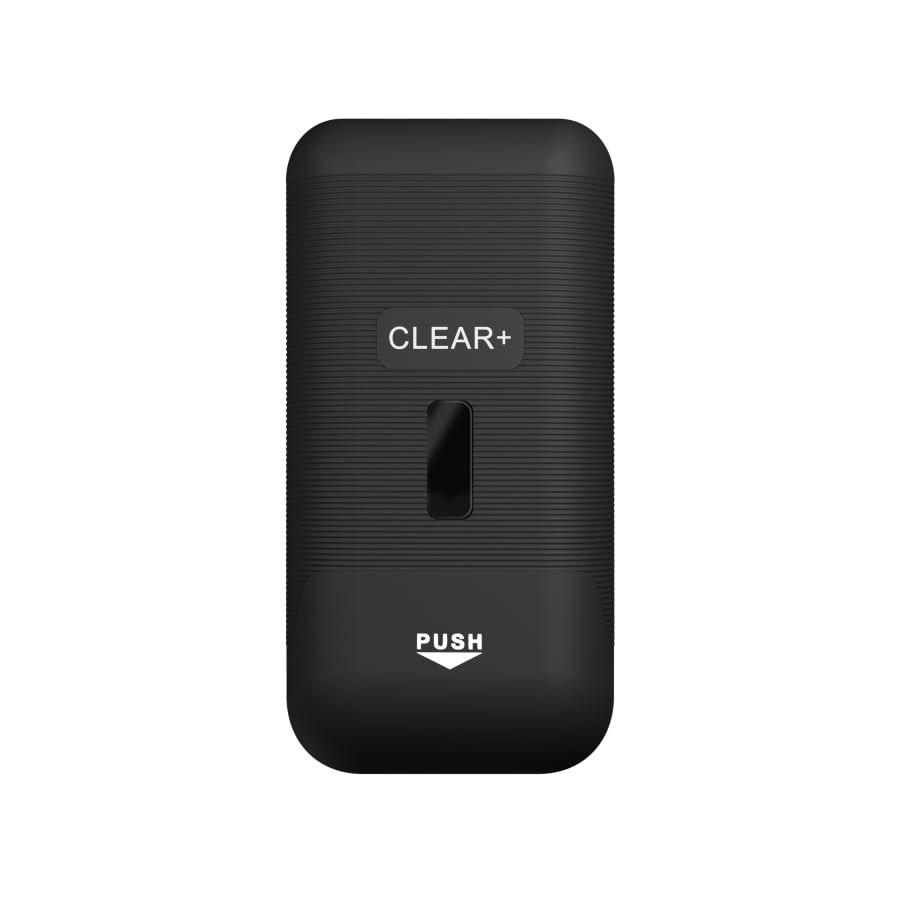 CWS Clear+ EcoBlack Seifenspender, 500/1000 ml, schwarz
