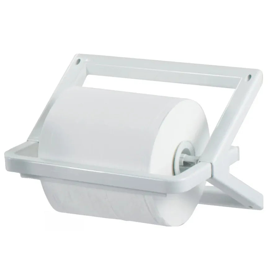 CWS Clear+ Industrie Rollenpapierspender, Wand- und Tischmontage