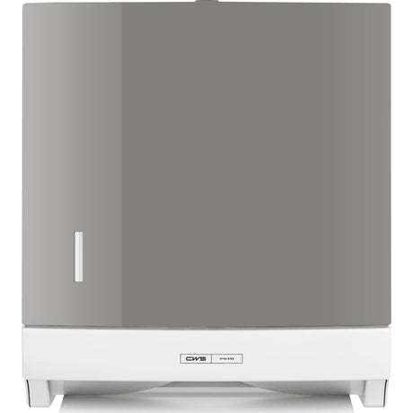 CWS Frontblende für Faltpapierspender Basic Plus Silber