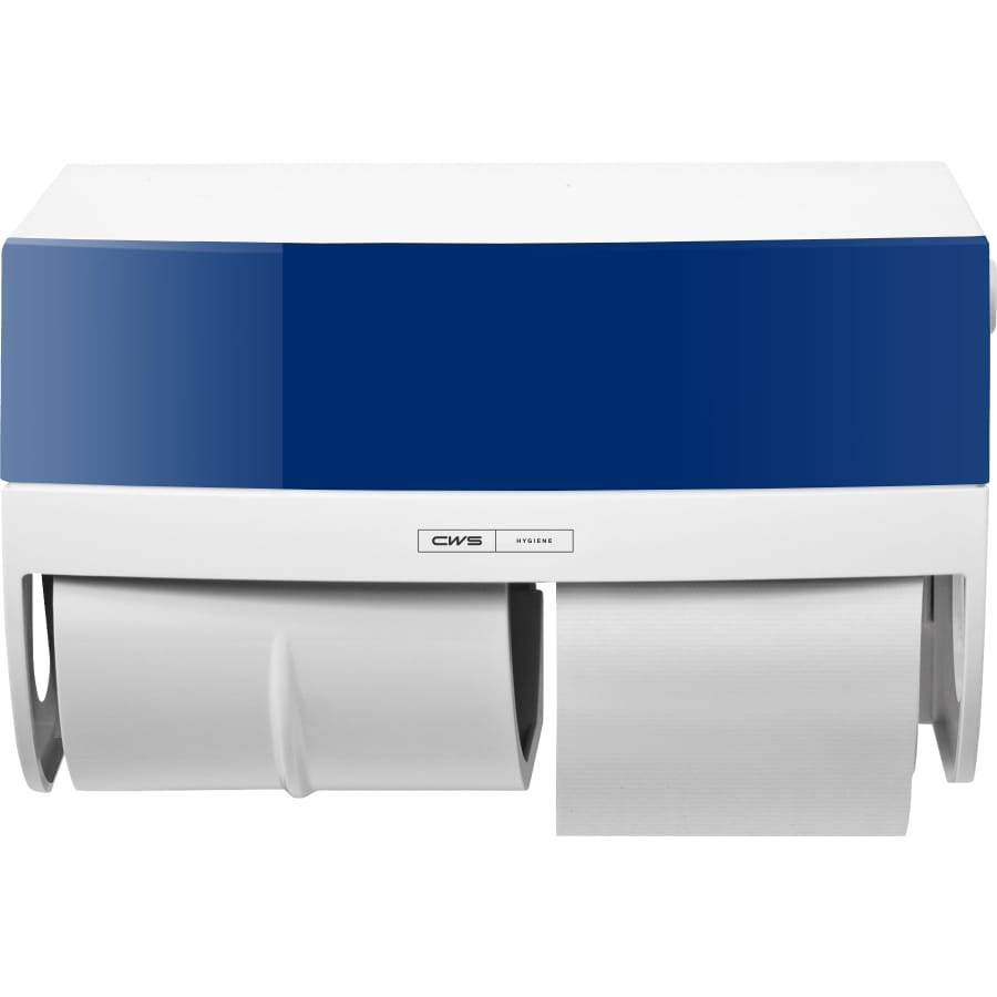 CWS Frontblende für Paradise Toilettenpapierspender Basic Blau