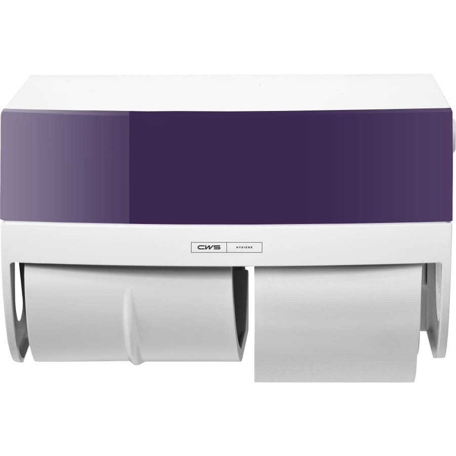 CWS Frontblende für Paradise Toilettenpapierspender Basic Lila