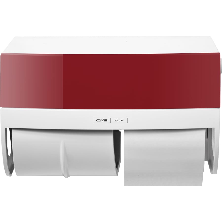 CWS Frontblende für Paradise Toilettenpapierspender Basic Rot