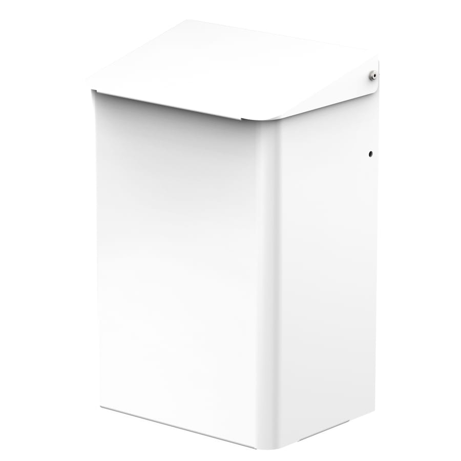 CWS Hygienebox mit Papiertütenhalter, 6 Liter Weiß