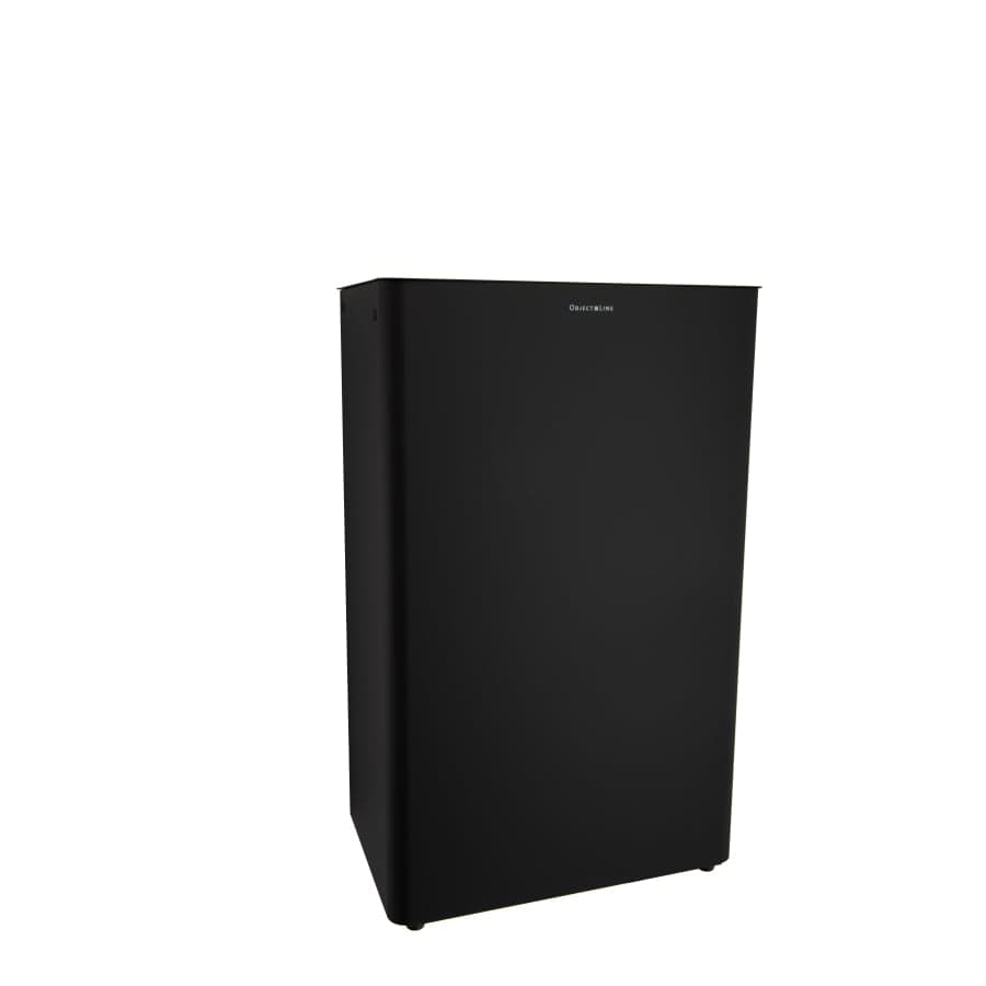CWS ObjectLine Abfallbehälter 40 Liter, Edelstahl Schwarz
