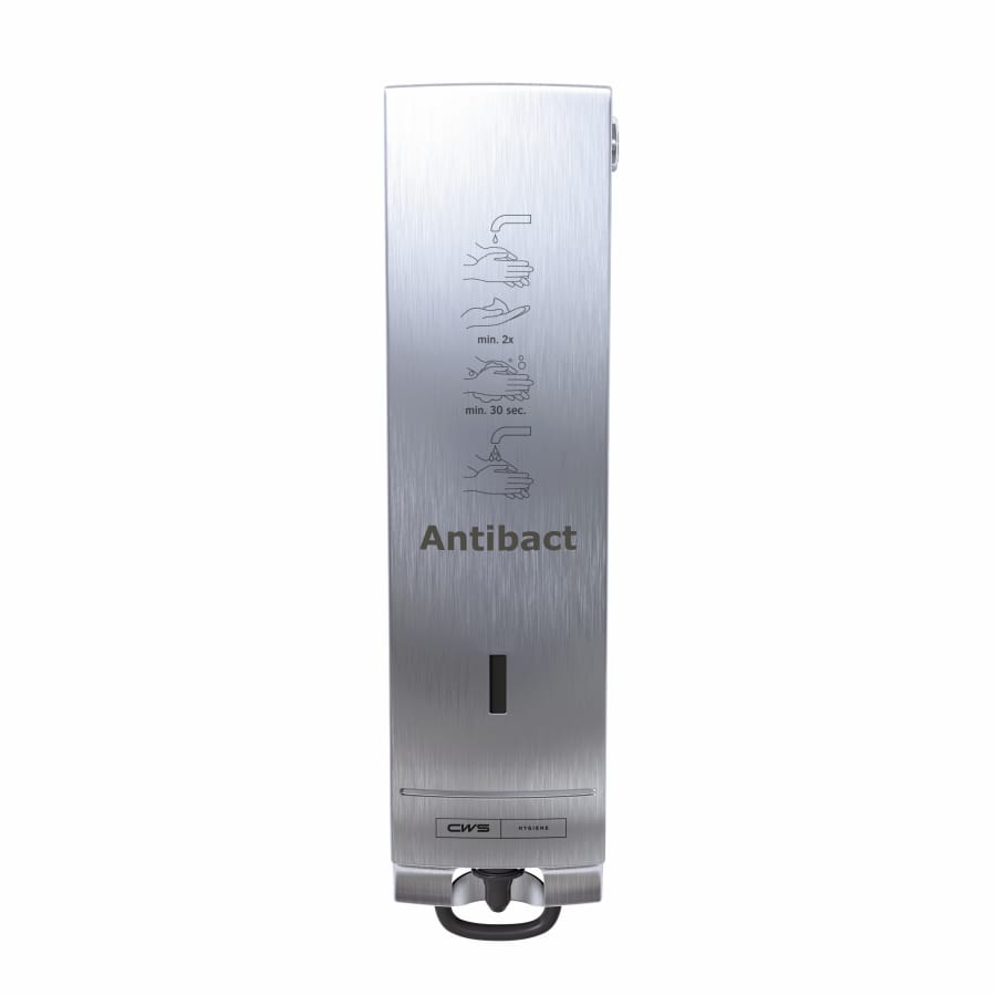 CWS Paradise Stainless Steel Antibact Slim Schaumseifenspender