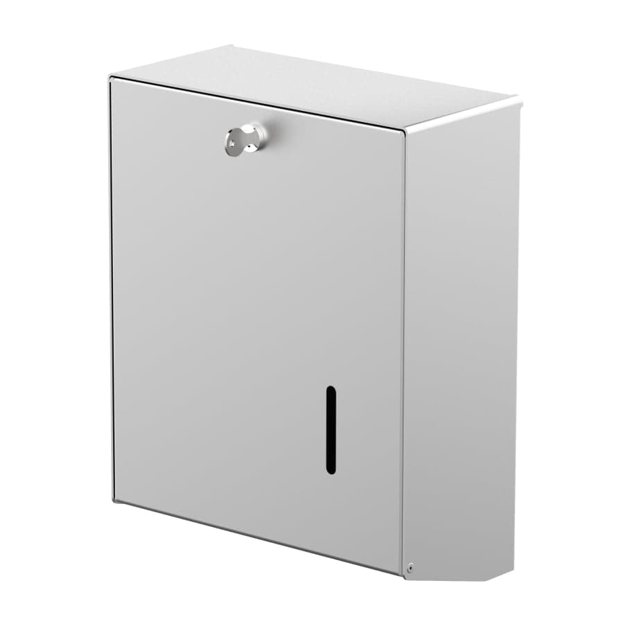 CWS Universal 750 Faltpapierspender Aluminium eloxiert