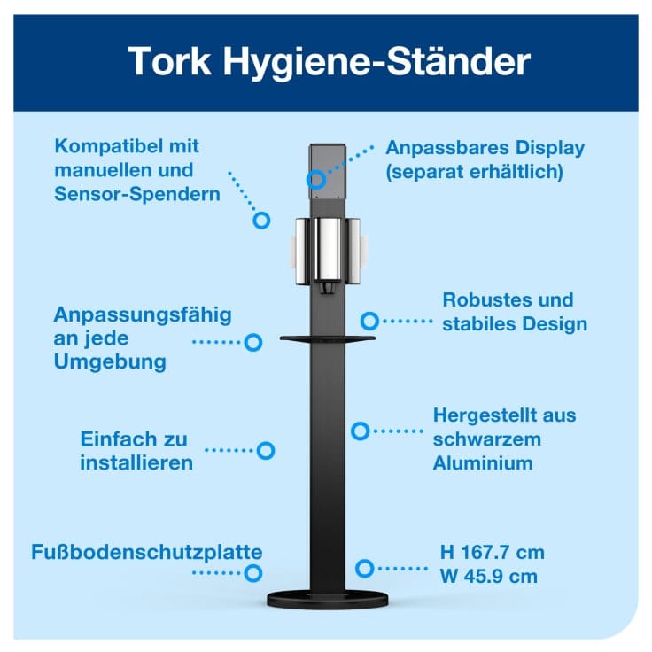 Tork Hygienesäule manuelle Sensor Spender
