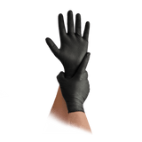 MaiMed Diamond Grip Einweghandschuhe schwarz