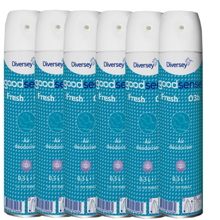 Diversey Good Sense Raumspray Fresh, Leinenduft 6 x 300 ml