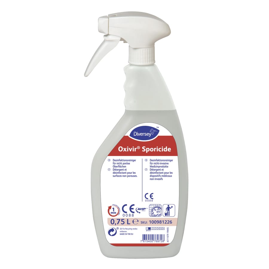 Diversey Oxivir Sporicide Reinigungs- & Desinfektionsmittel