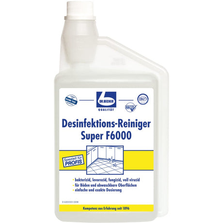 Dr. Becher Desinfektionsreiniger super F6000 1 Liter