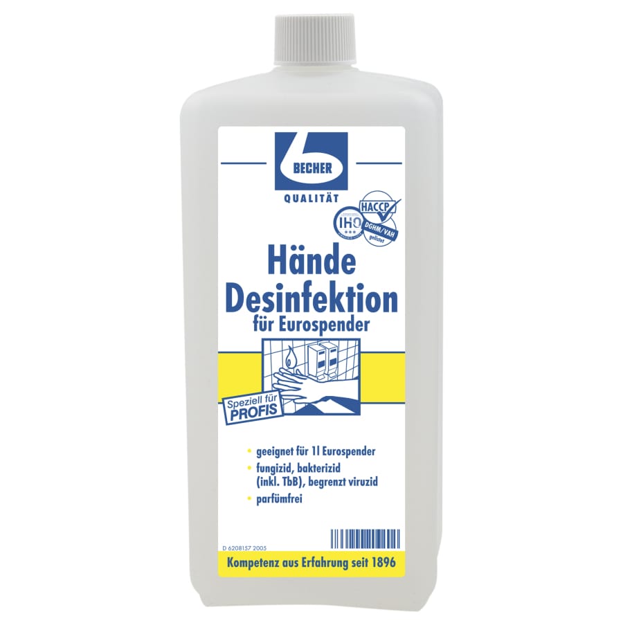 Dr. Becher Hände Desinfektion 1 Liter
