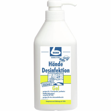 Dr. Becher Hände Desinfektion Gel 1 Liter (Dispenserflasche)