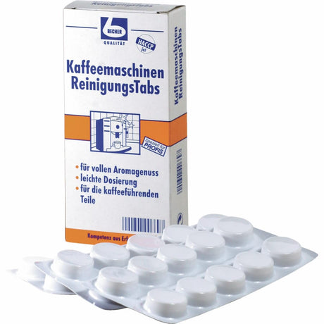 Dr. Becher Kaffeemaschinen ReinigungsTabs 30 Tabs