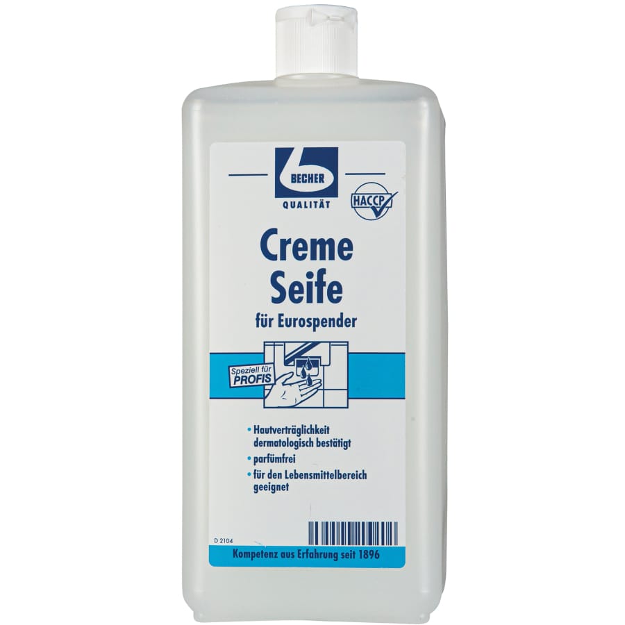 Dr. Becher Seife Creme parfümfrei 1 Liter