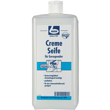 Dr. Becher Seife Creme parfümfrei 1 Liter
