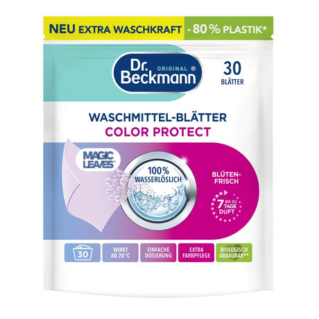 Dr. Beckmann Waschmittelblätter Colour Protect Blütenfrisch 30 Blätter
