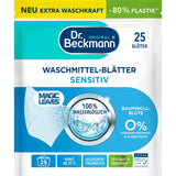 Dr. Beckmann Waschmittelblätter Sensitiv Baumwollblüte 25 Blätter