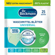 Dr. Beckmann Waschmittelblätter Universal Frische Brise 25 Blätter