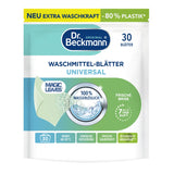 Dr. Beckmann Waschmittelblätter Universal Frische Brise 30 Blätter