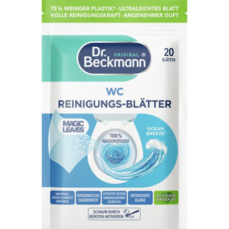 Dr. Beckmann WC Reinigungsblätter Ocean Breeze