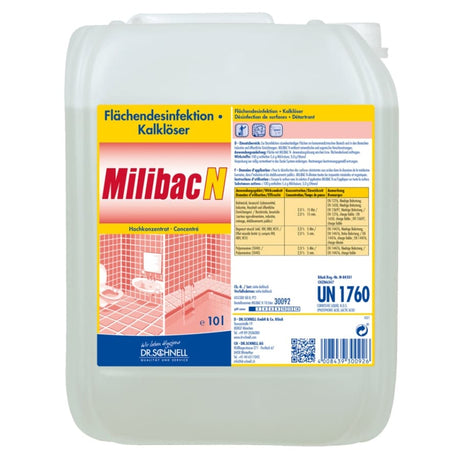 Dr. Schnell Desinfektionsreiniger Milibac N, begrenzt viruzid