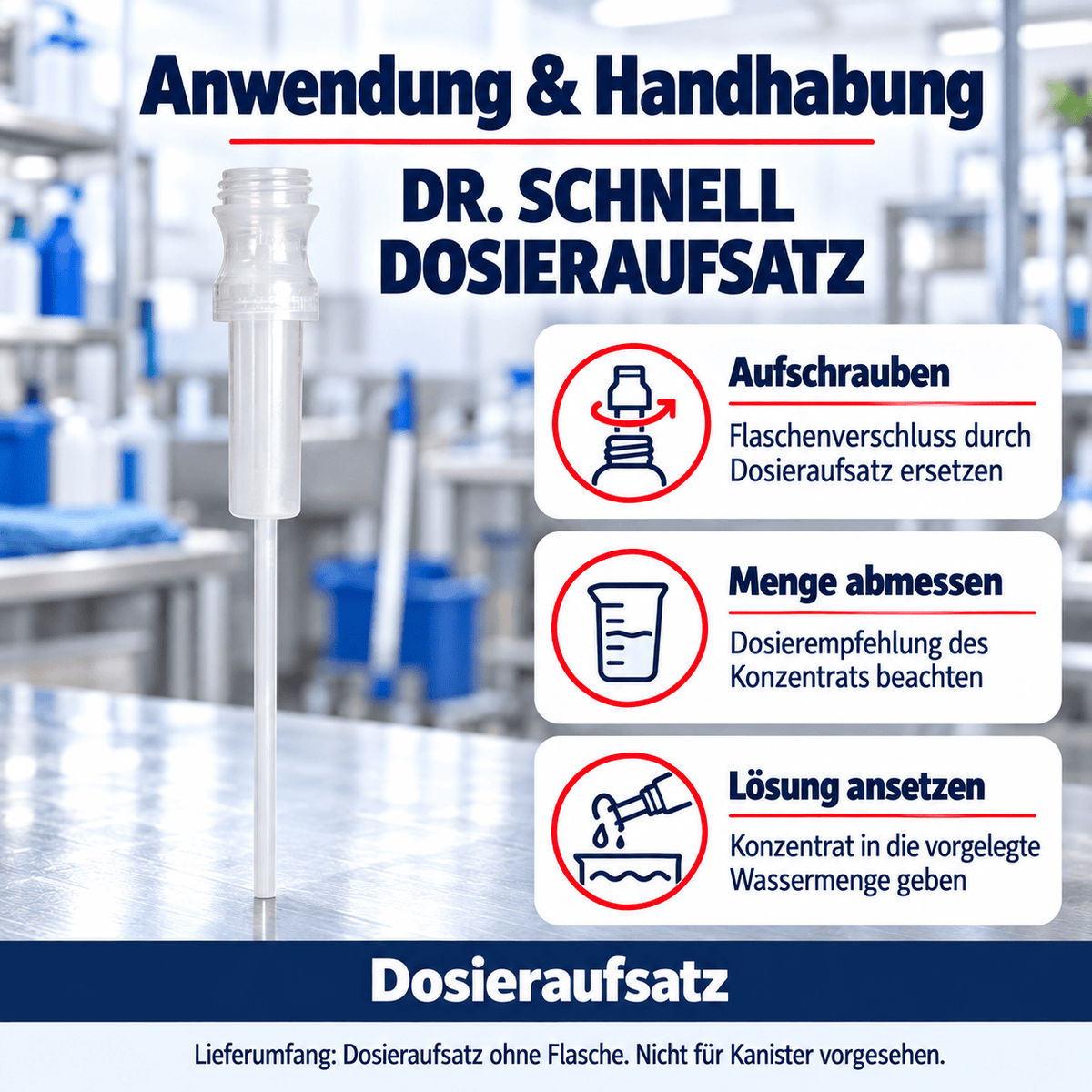 Dr. Schnell Dosieraufsatz für 1000 ml Flaschen