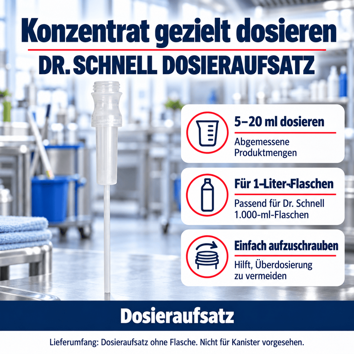 Dr. Schnell Dosieraufsatz für 1000 ml Flaschen