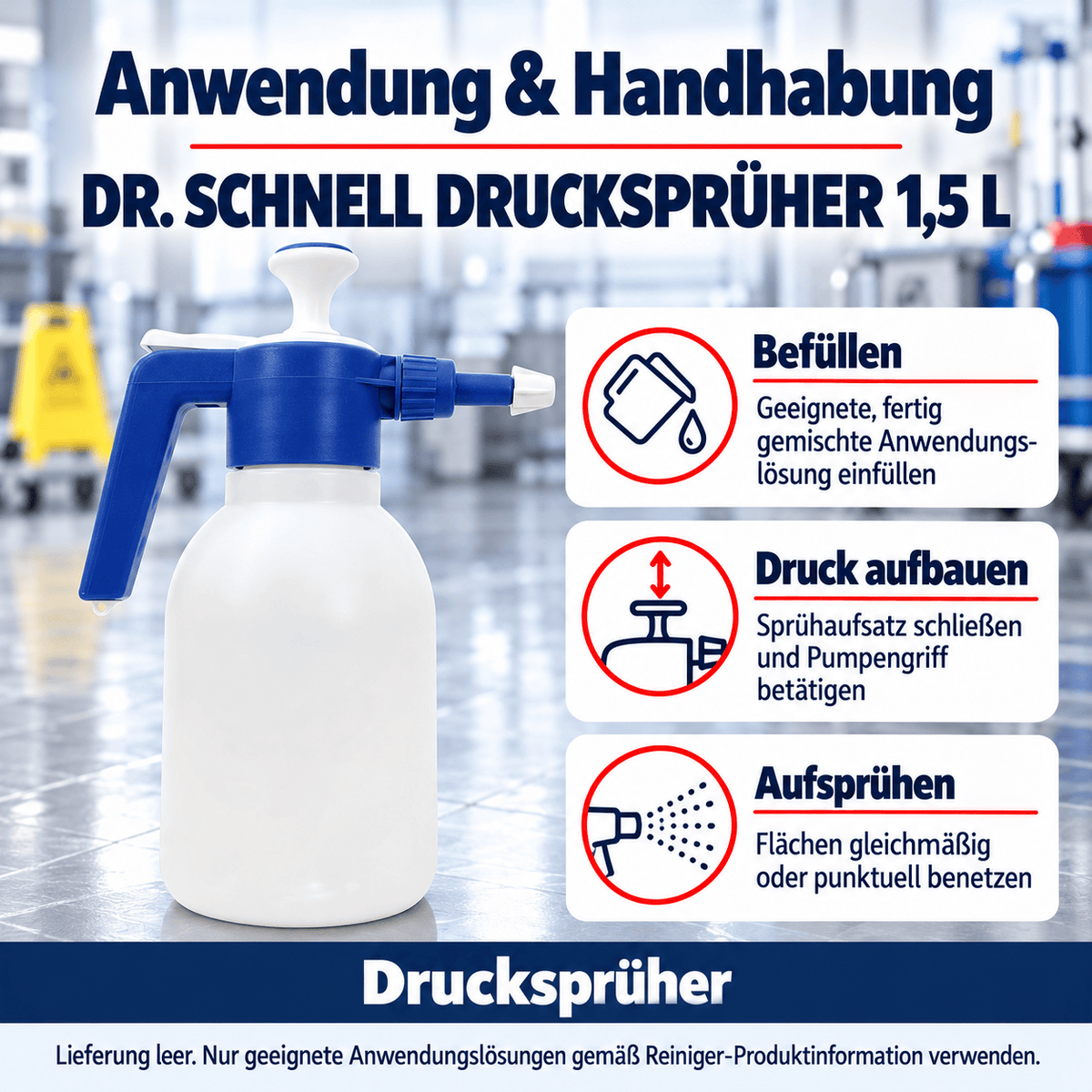 Dr. Schnell Drucksprüher 1,5 Liter