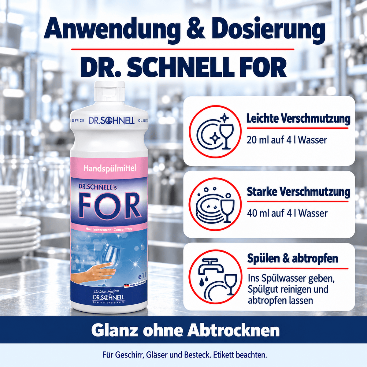 Dr. Schnell FOR Handspülmittel