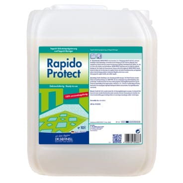 Dr. Schnell RAPIDO Protect Teppichreiniger – 10 Liter - Kanister 10 Liter - Kanister