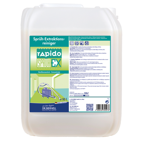 Dr. Schnell Rapido SprühEx Extraktionsreiniger Inhalt: 10 Liter Kanister